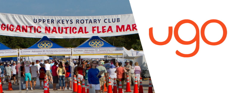 Meet ugo™ at the 2020 Upper Keys Rotary Club Gigantic Nautical Flea Market