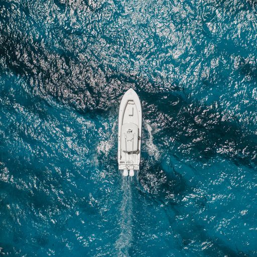 Sport Fishing Championship - White Fishing Boat