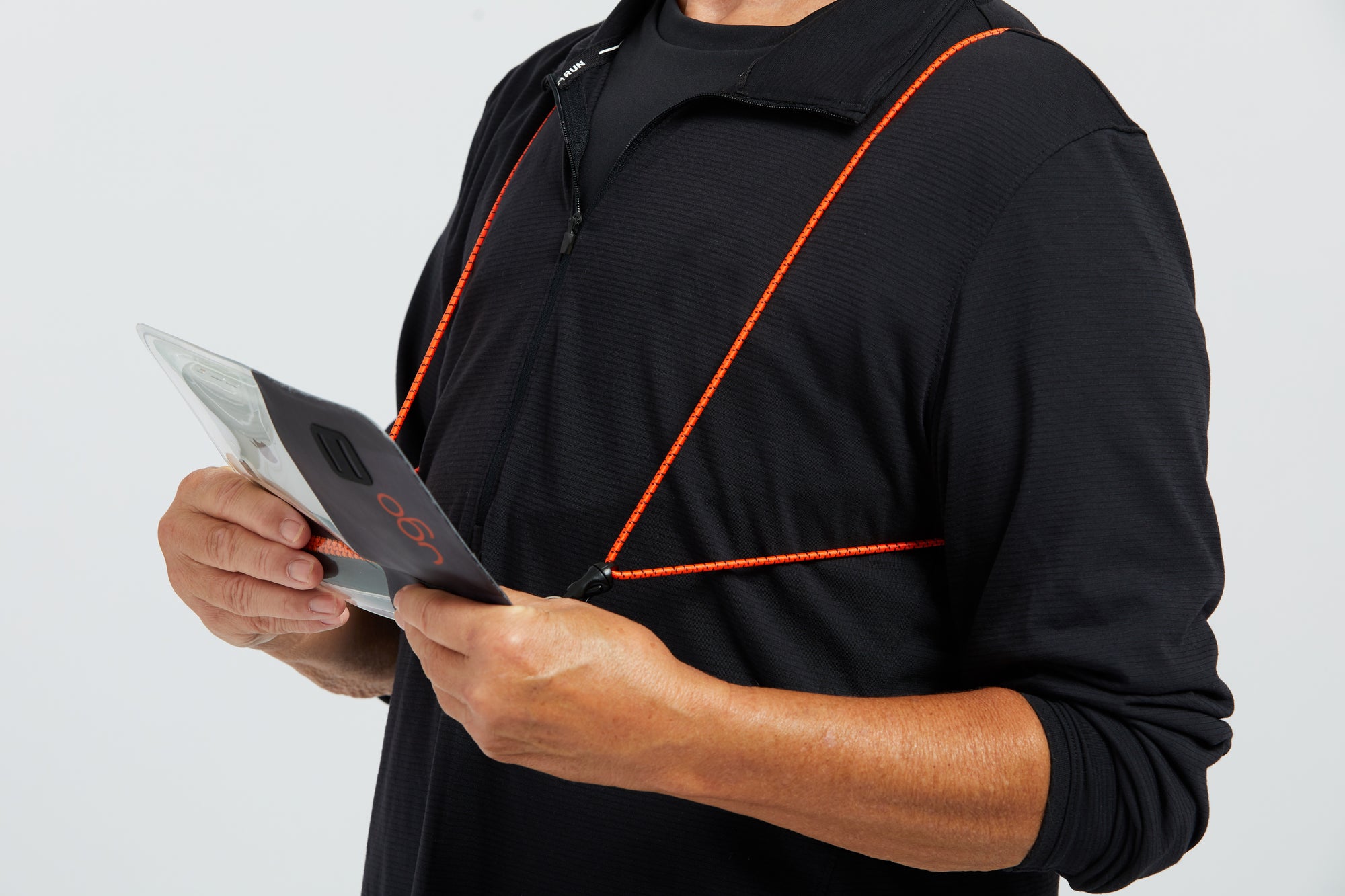 ugo ultralight harness orange and black